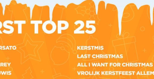 Marco Borsato op 1 in Kerst Top 25 van 100% NL